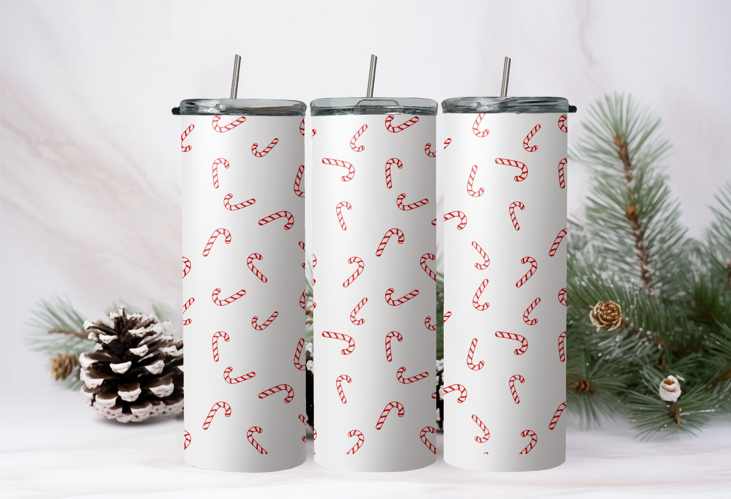 Candy Cane 20oz Tumbler