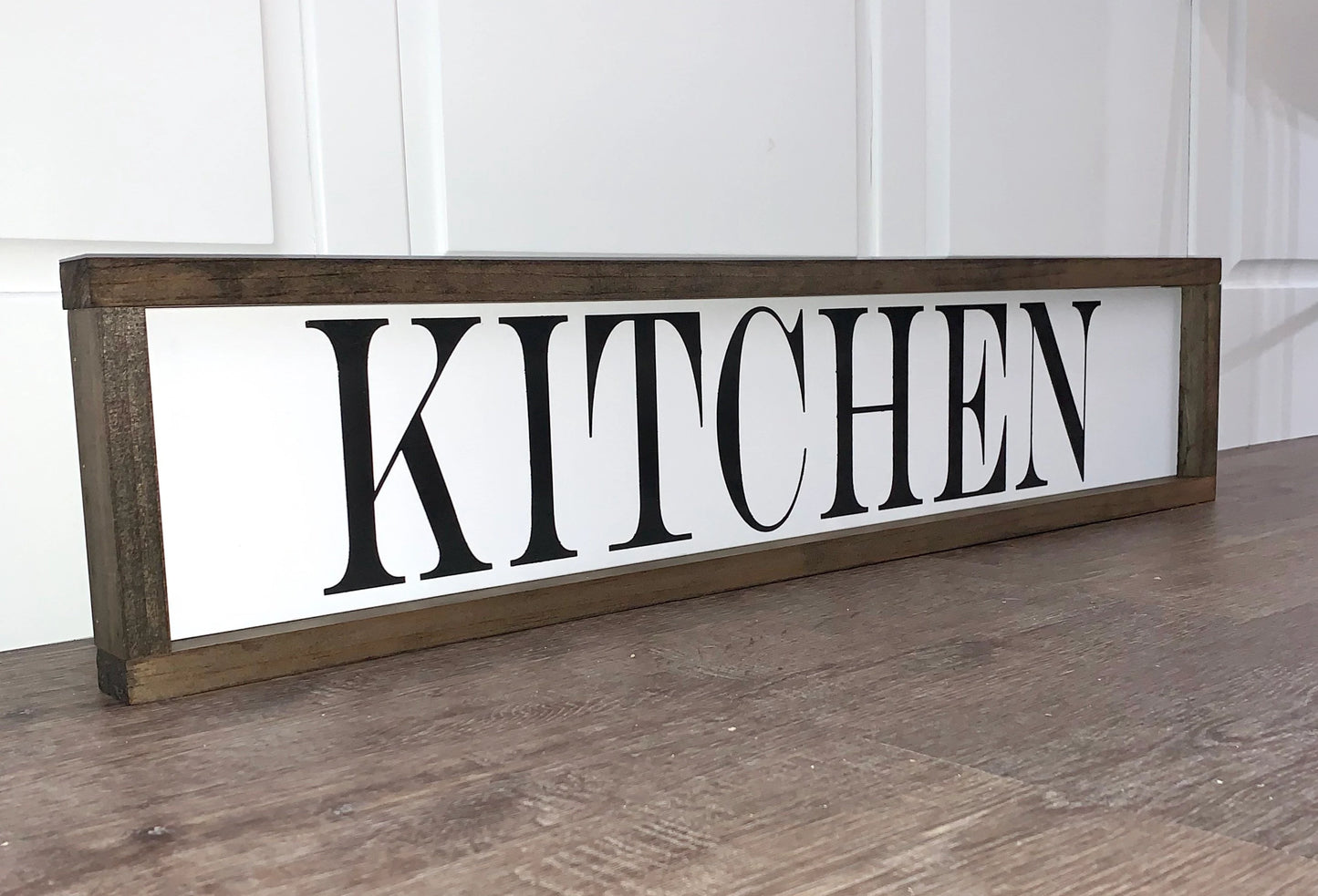 Wood Kitchen Sign