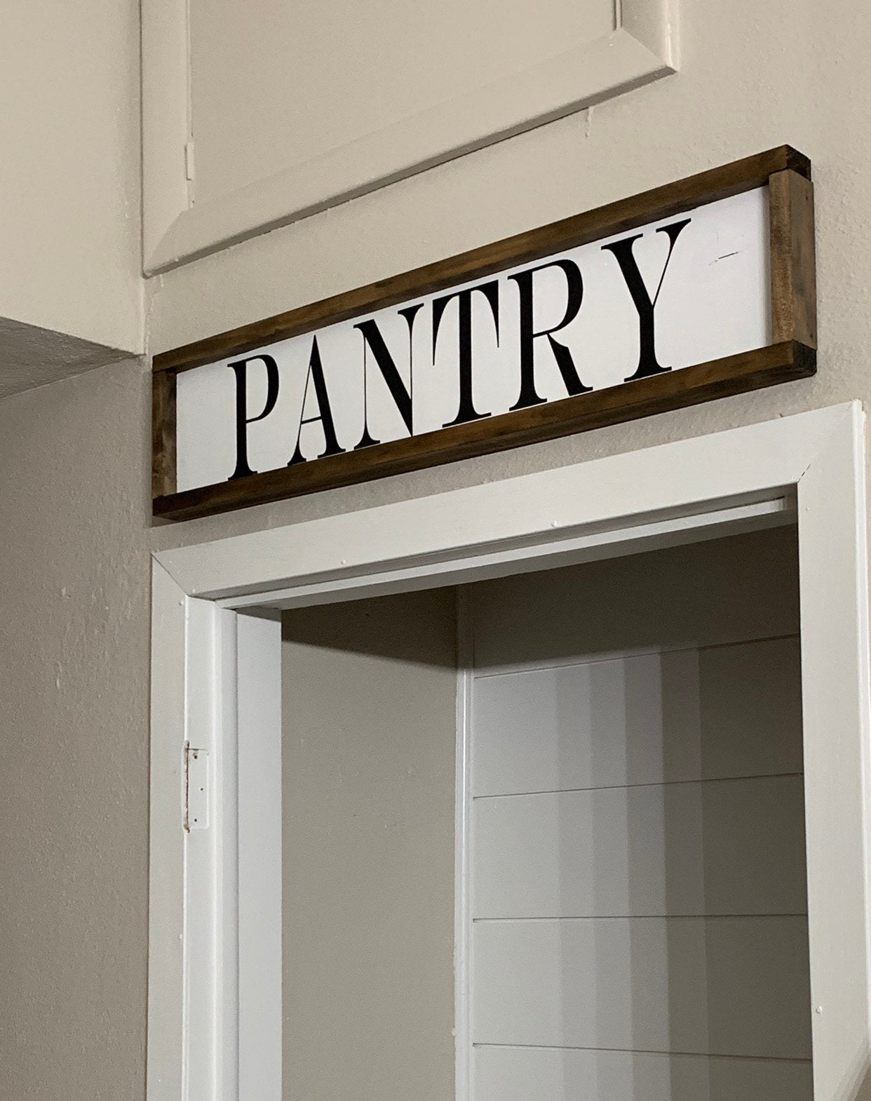 Kitchen Pantry Sign | Farmhouse Pantry Sign| Wood Pantry Sign | Kitchen Decor| Farmhouse Kitchen Decor | Modern Farmhouse Decor | Wood Sign