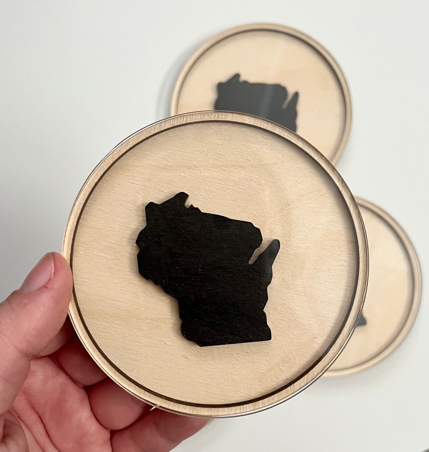 Set of 4 Wisconsin Coaster