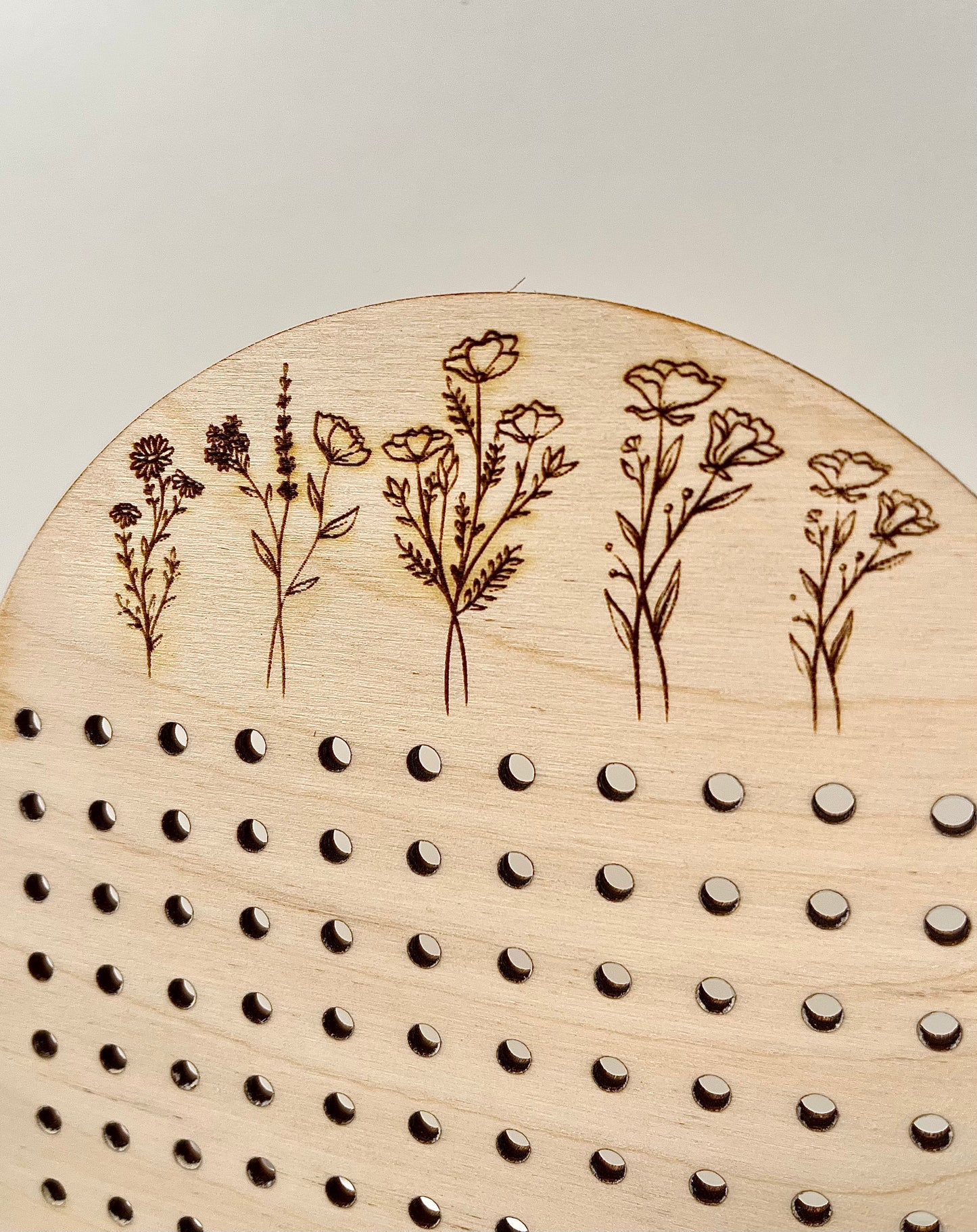 Arch Wooden Earing Stand