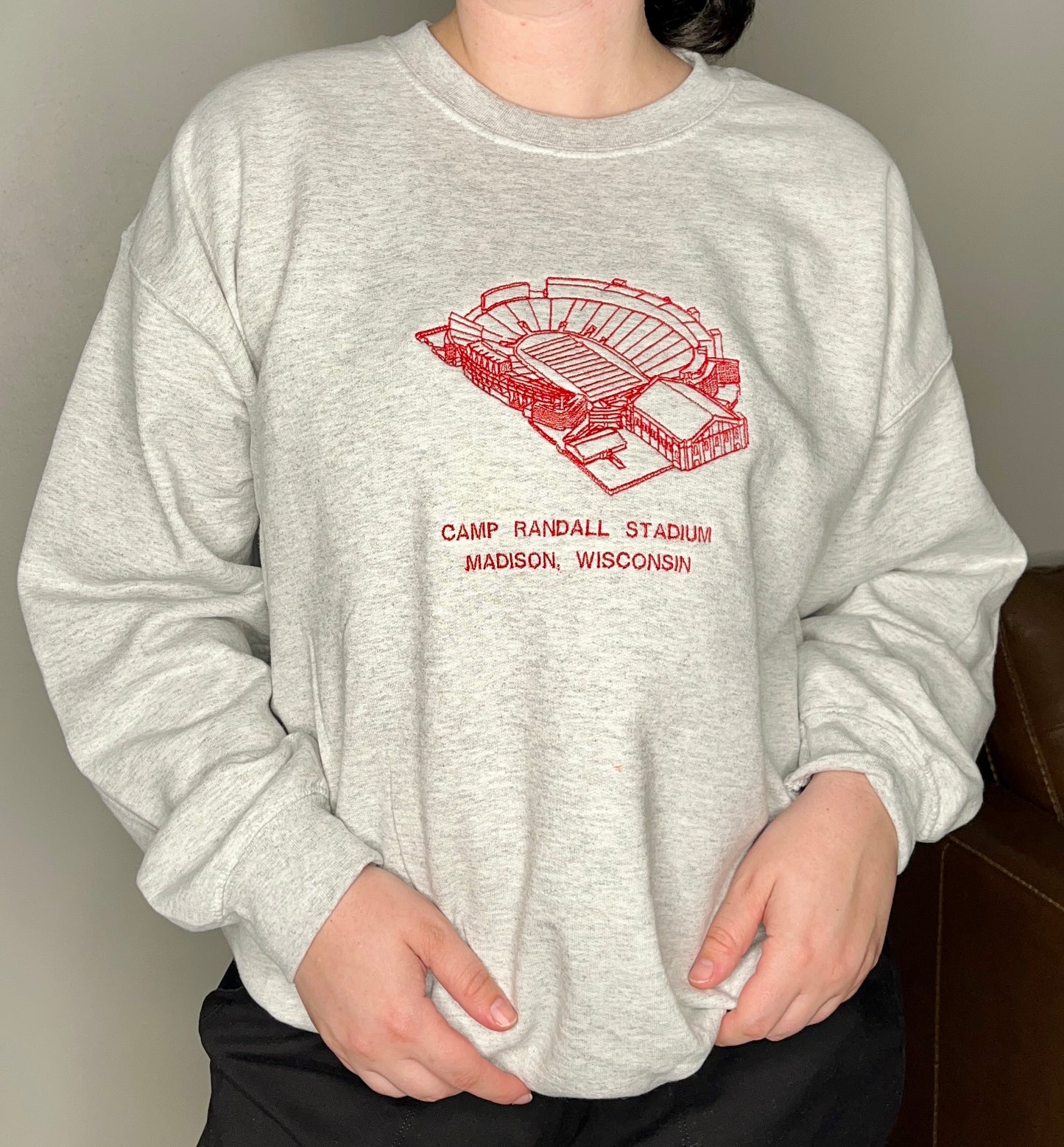 Camp Randall Madison, Wisconsin Crewneck