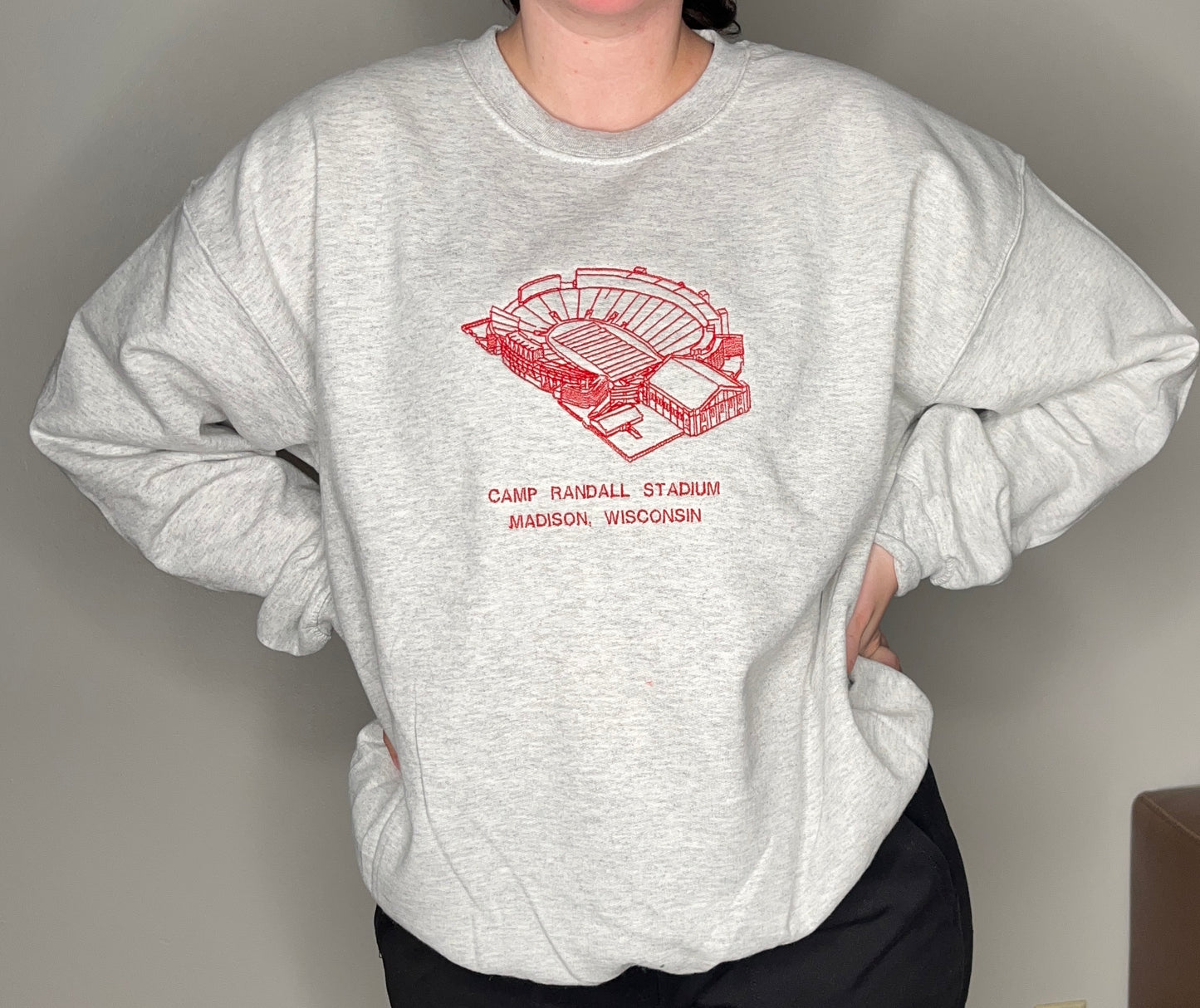 Camp Randall Madison, Wisconsin Crewneck