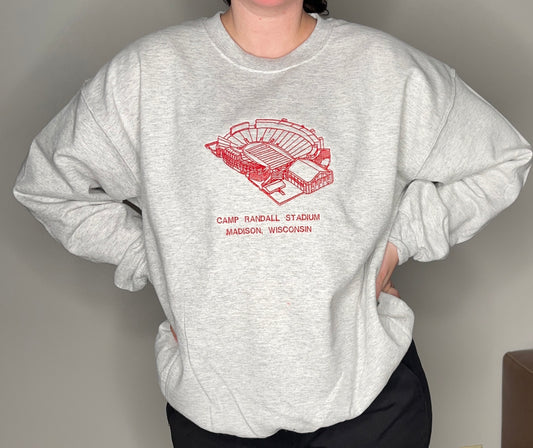Camp Randall Madison, Wisconsin Crewneck