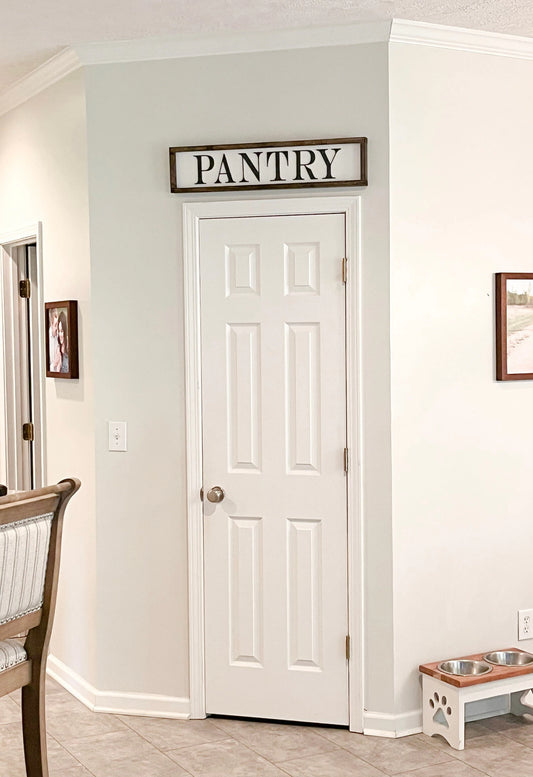 Kitchen Pantry Sign | Farmhouse Pantry Sign| Wood Pantry Sign | Kitchen Decor| Farmhouse Kitchen Decor | Modern Farmhouse Decor | Wood Sign