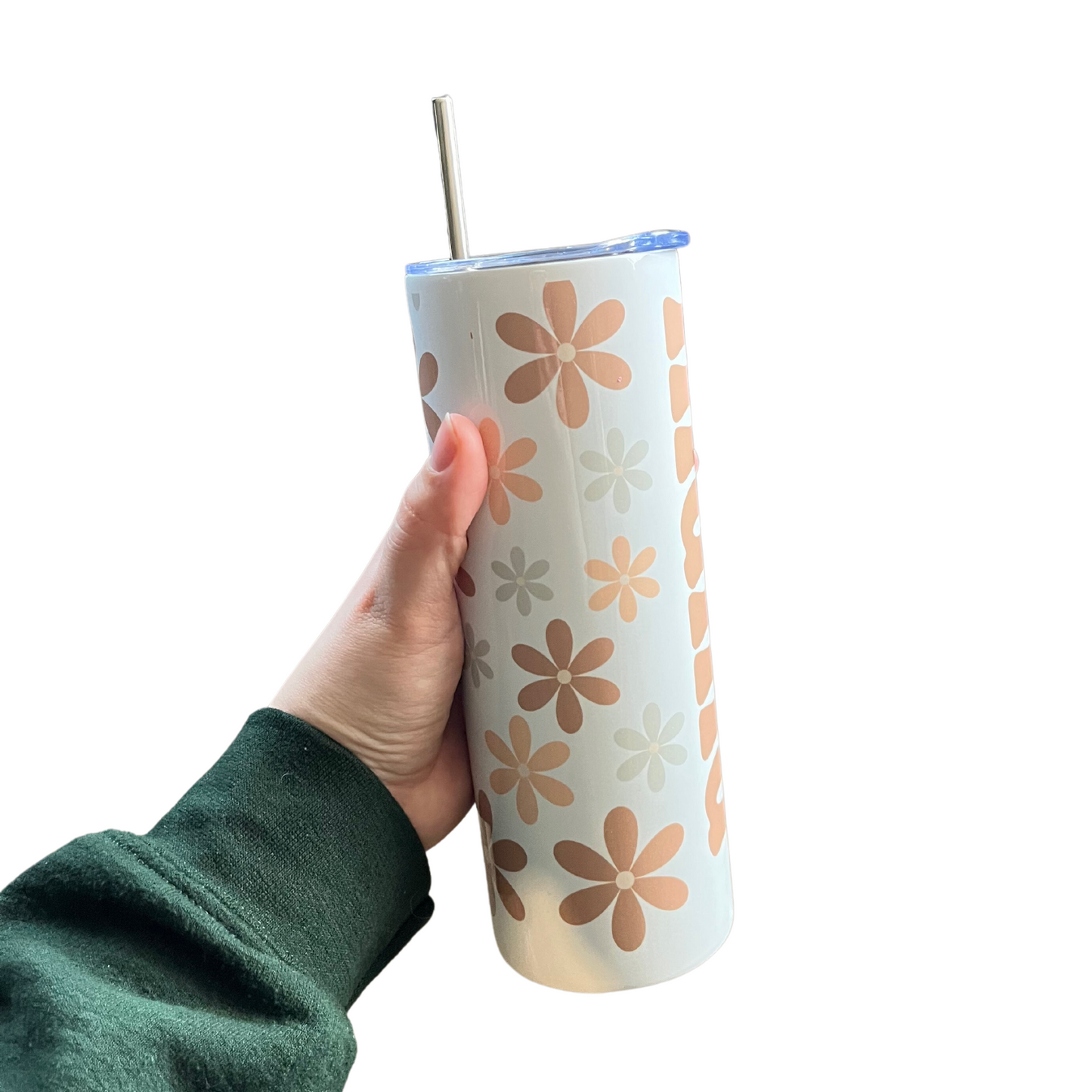 Mama 20oz Skinny Tumbler with Lid and Straw